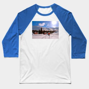 Canadian Rocky Mountains Icefields Parkway Canada Baseball T-Shirt